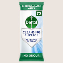 Dettol Dettol Antibacterial Cleansing Surface Wipes 72 Large Wipes