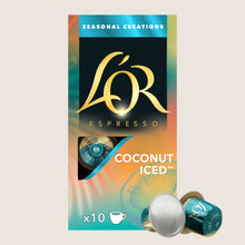 L'OR Espresso Coconut Iced Coffee Pods x10 No Artificial Additives
