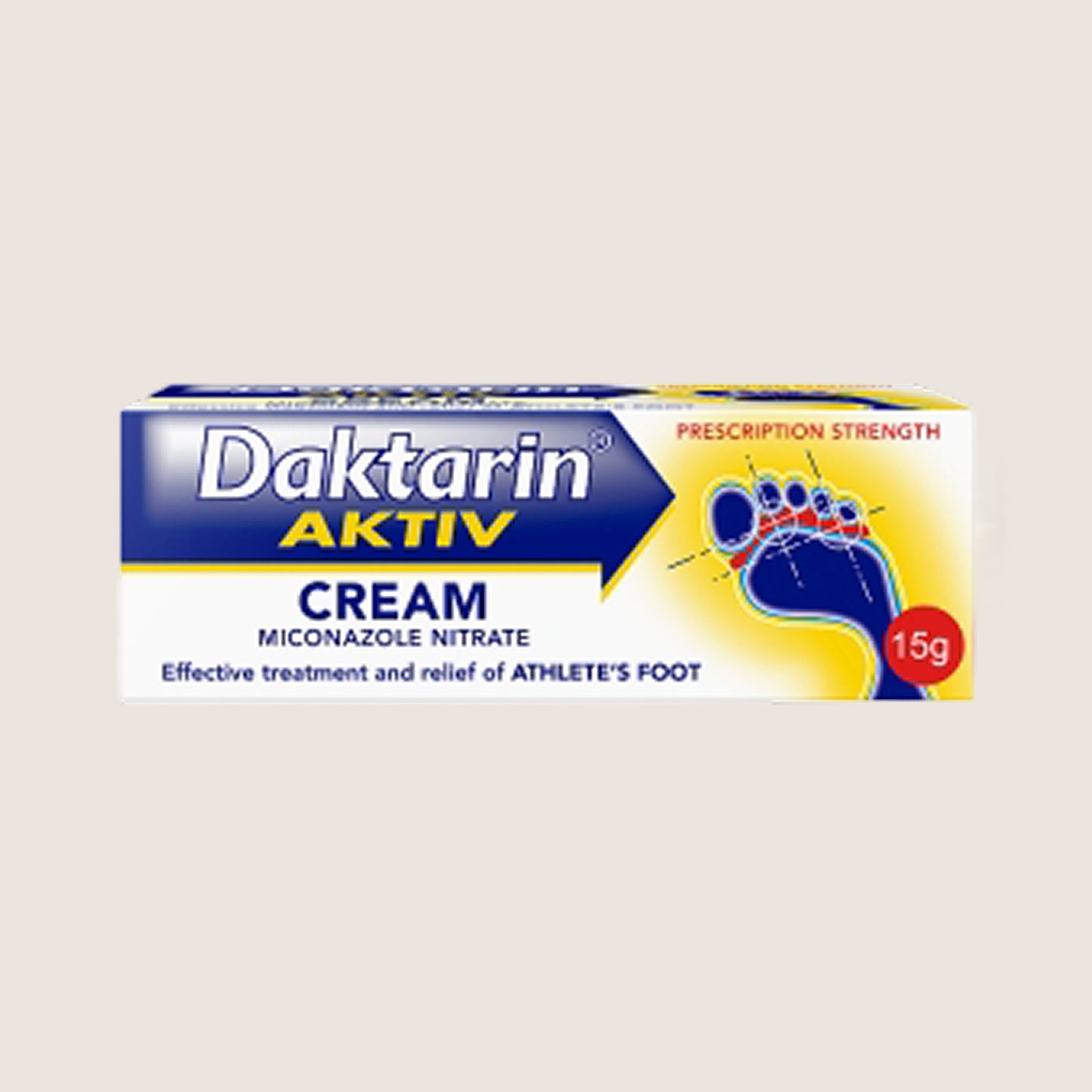 Daktarin Aktiv Cream Athlete's Foot Cream Foot Care