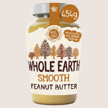 Whole Earth Original Smooth Peanut Butter No Added Sugar 454g