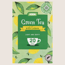 ASDA 20 Green Tea with Lemon Rainforest Alliance Certified 40g