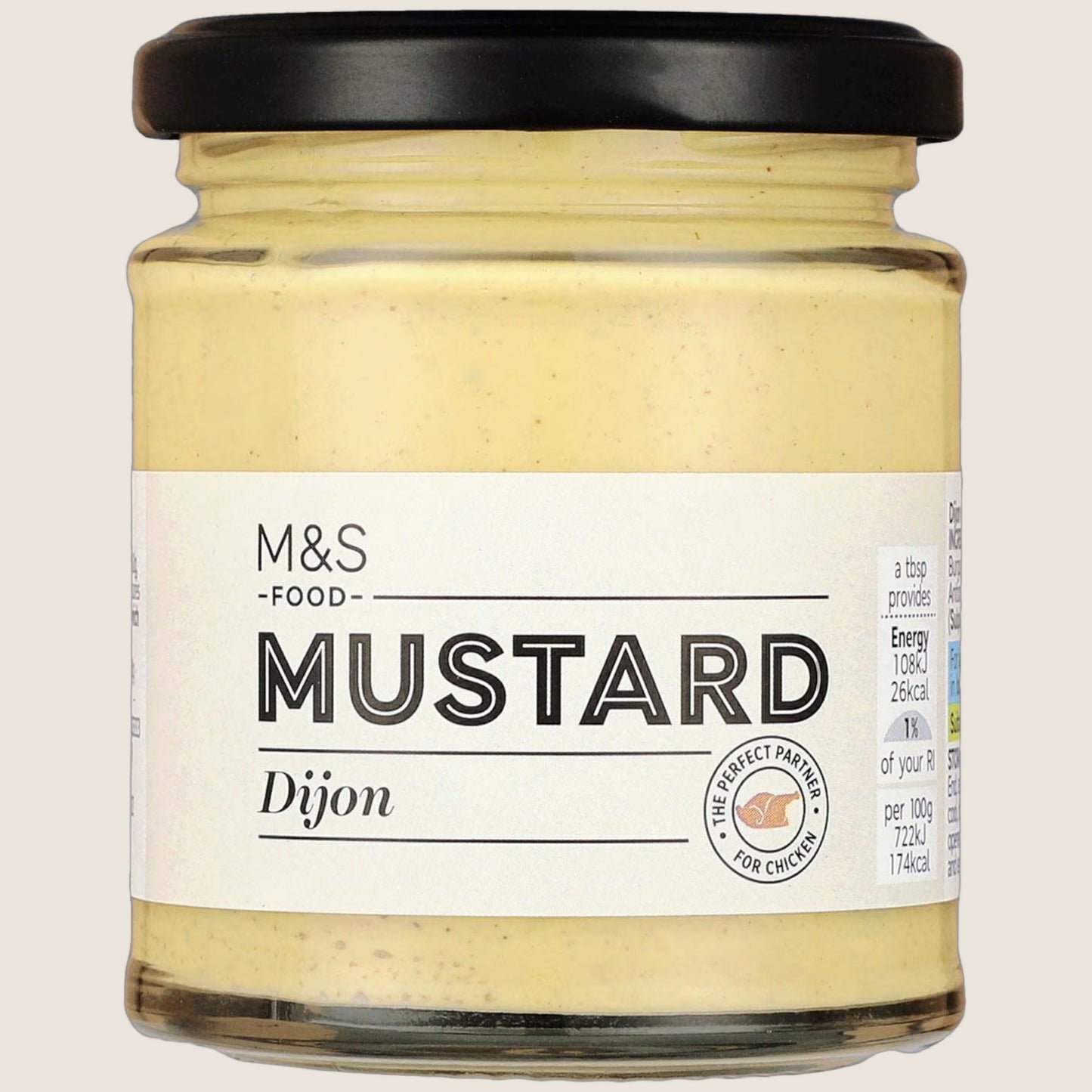 M&S Dijon Mustard 185 g