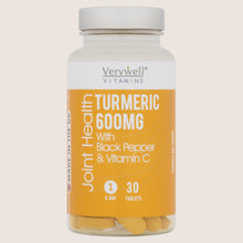 Verywell Vitamins Joint Health Turmeric 600mg 30 Tablets