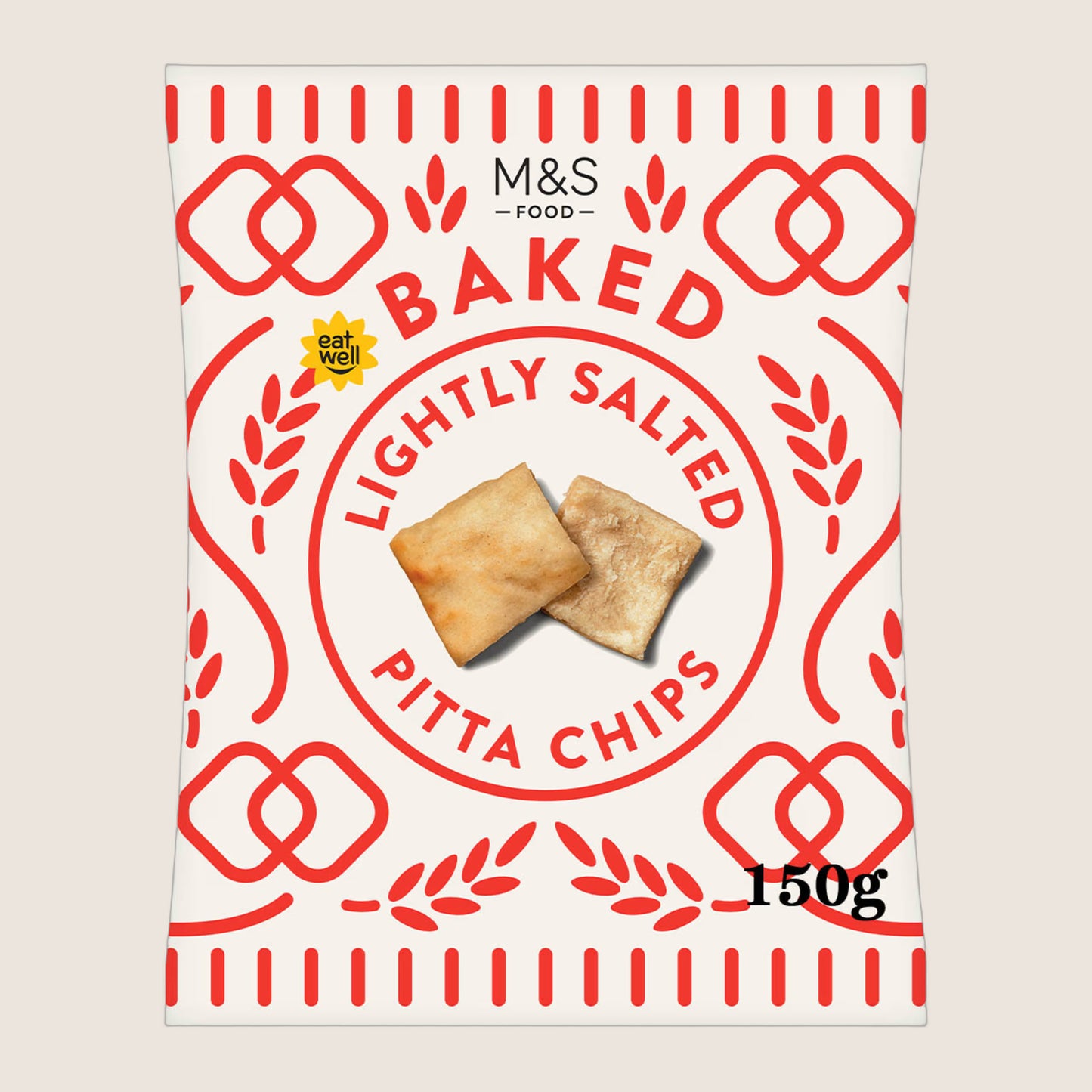 M&S Lightly Salted Pitta Chips 150 g