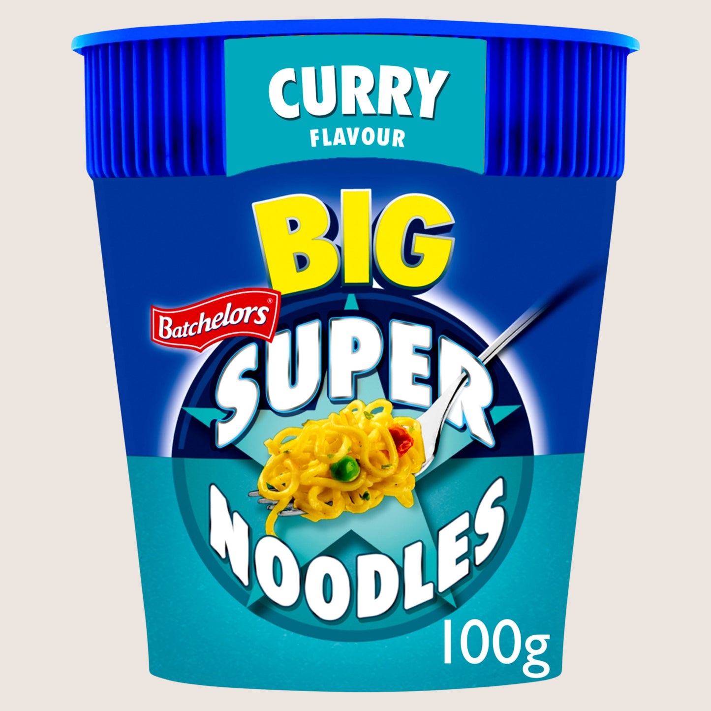 Batchelors Big Super Noodles Curry Instant Noodle Pot Ready in Minutes 100g
