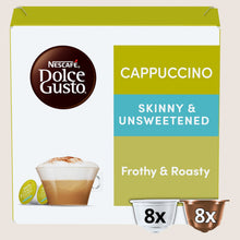 Nescafé Dolce Gusto Cappuccino Skinny & Unsweetened Coffee Pods x16 No Artificial Additives
