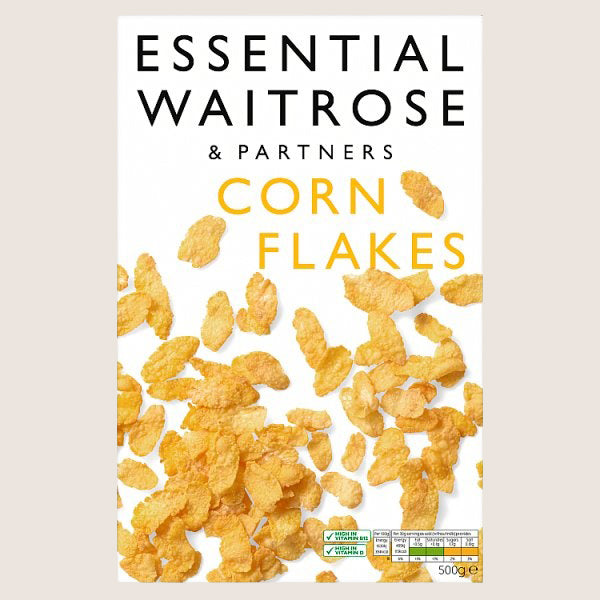 Waitrose Corn Flakes Morning Energy 500G