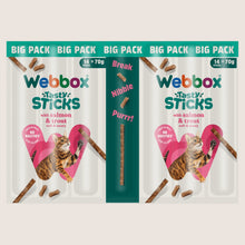 Webbox 14 Tasty Sticks with Salmon & Trout No Artificial Additives 70g