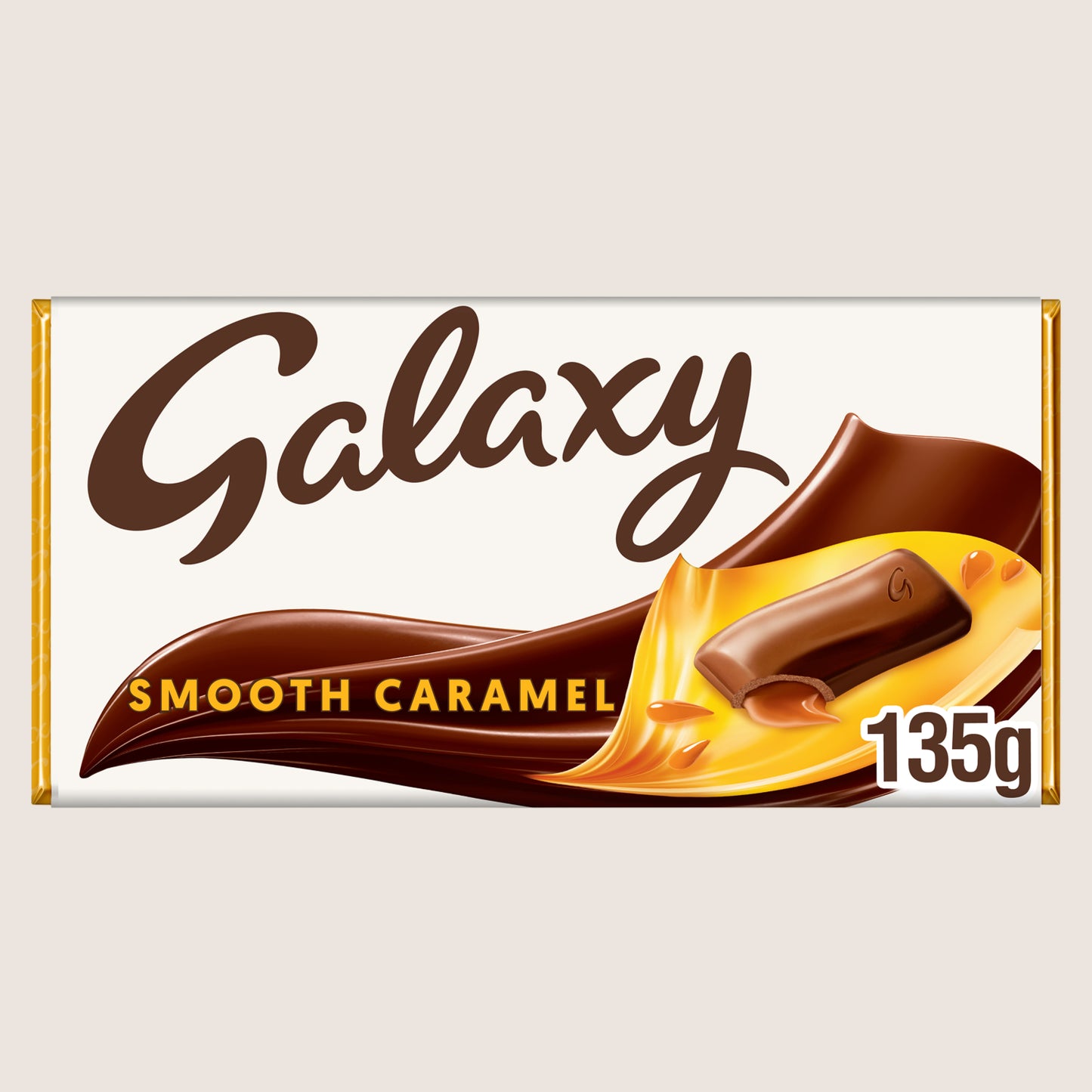 Galaxy Caramel Milk Chocolate Bar 135g