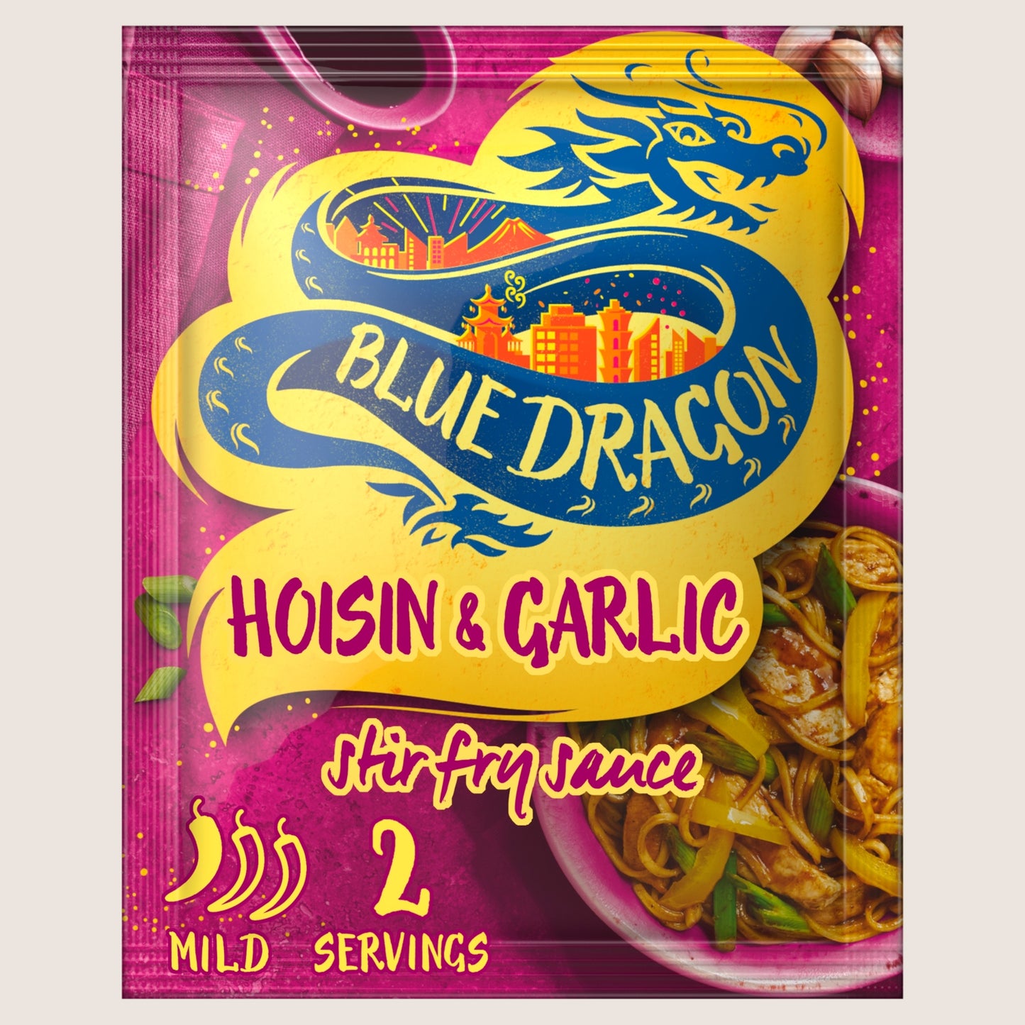 Blue Dragon Hoisin and Garlic Stir Fry Sauce Vegan Friendly 120g