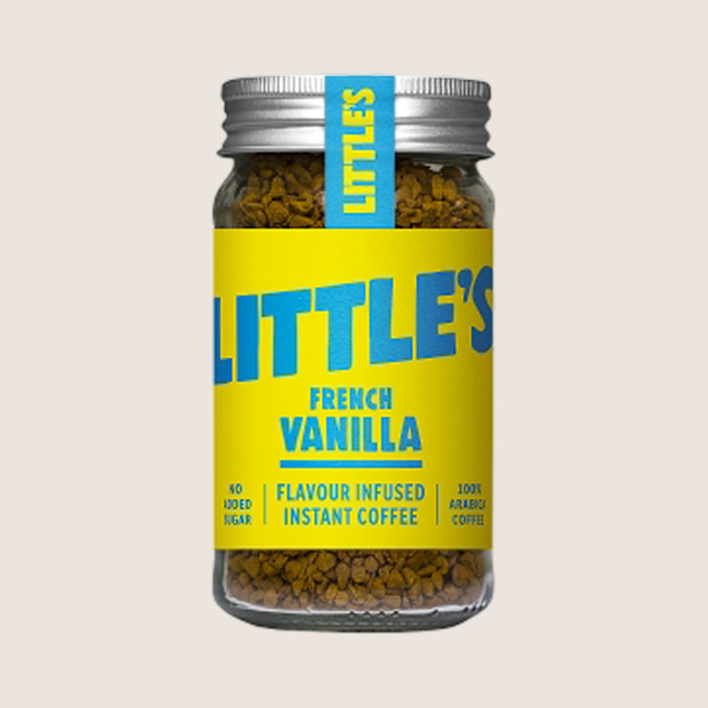 Little's French Vanilla Flavour Infused Instant Coffee No Artificial Additives 50g