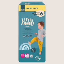 LITTLE ANGELS by ASDA Comfort & Protect Size 6 13 Size 6 54 Nappie 18kg