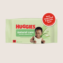 Huggies ® Huggies Natural Care Plastic Free Baby wipes - of Natural Formula 1 Pack