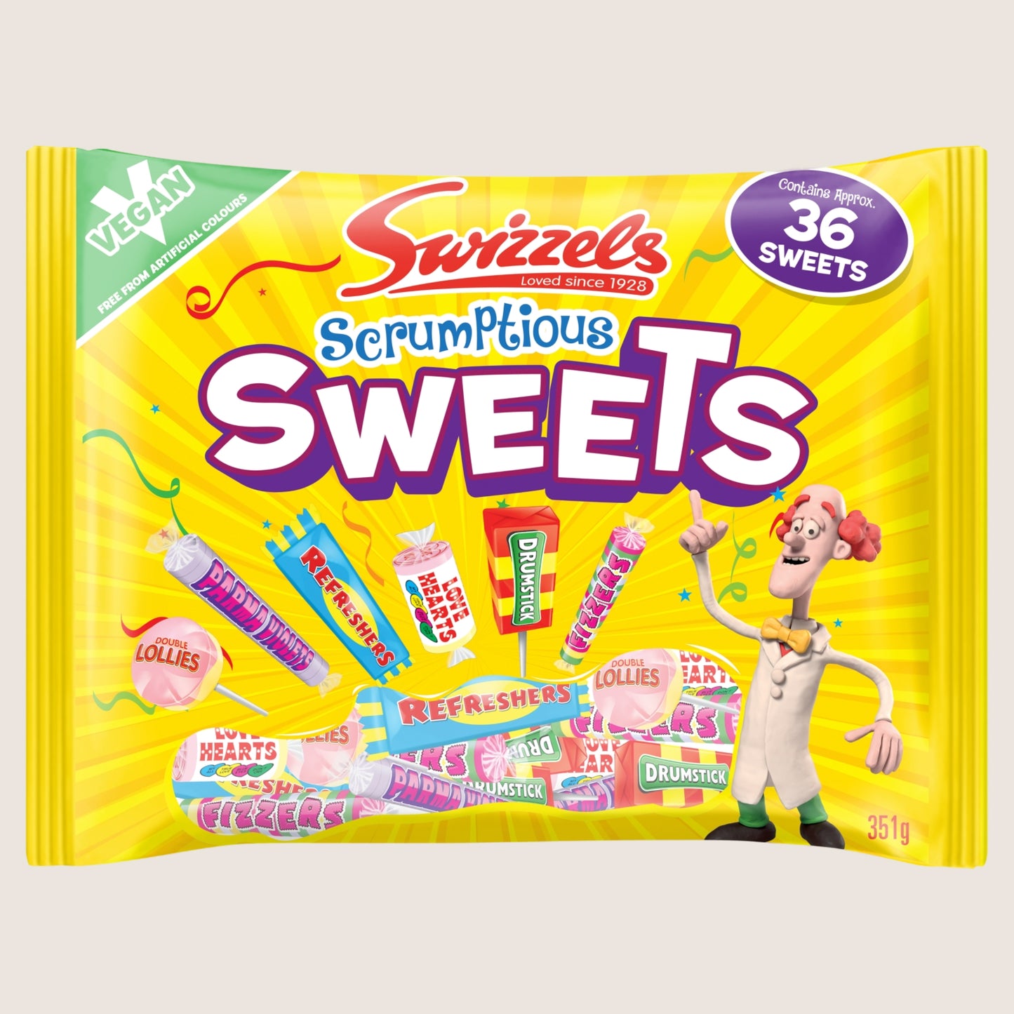 Swizzels Scrumptious Sweets 351g