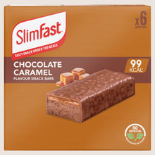 Slimfast SlimFast Snack Bars, Chocolate Caramel Flavour, 6 bars