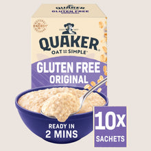 Quaker Oat So Simple Gluten Free Porridge Cereal Sachets Gluten Free 10 x 35g