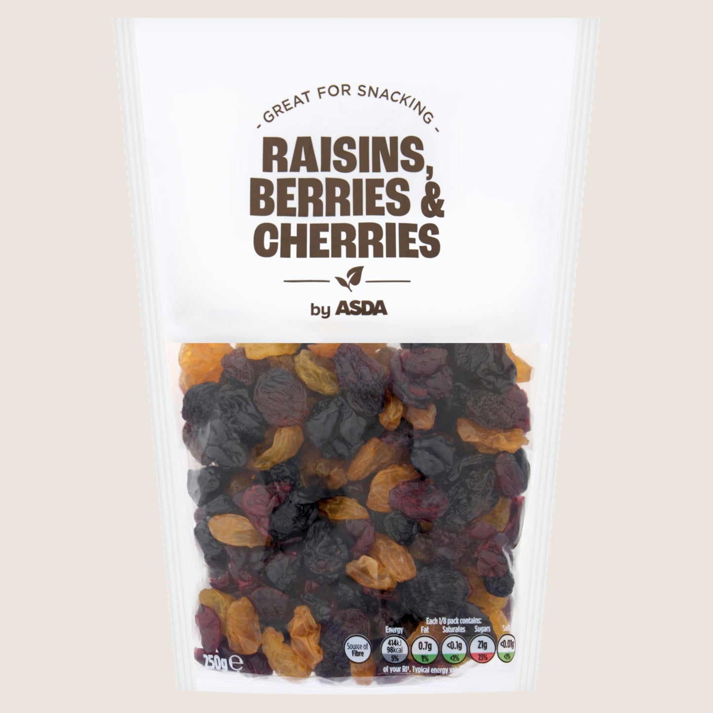 ASDA Raisins, Berries & Cherries Multipack 250g