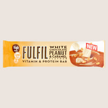 Fulfil White Chocolate Peanut & Caramel Flavour Vitamin & Protein Bar Protein 55g