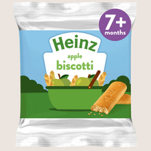 Heinz Apple Biscotti Baby Food Snacks 7+ Months Free From Artificial Additives 60g