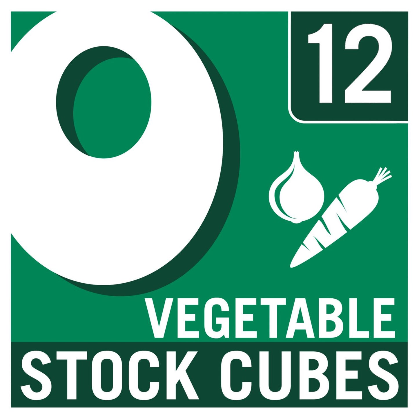Oxo 12 Vegetable Stock Cubes Vegan Friendly 71g