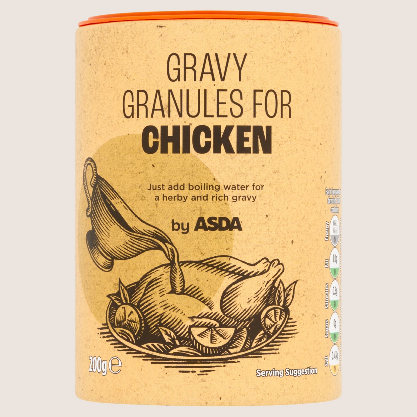 ASDA Gravy Granules for Chicken No Artificial Additives 200g