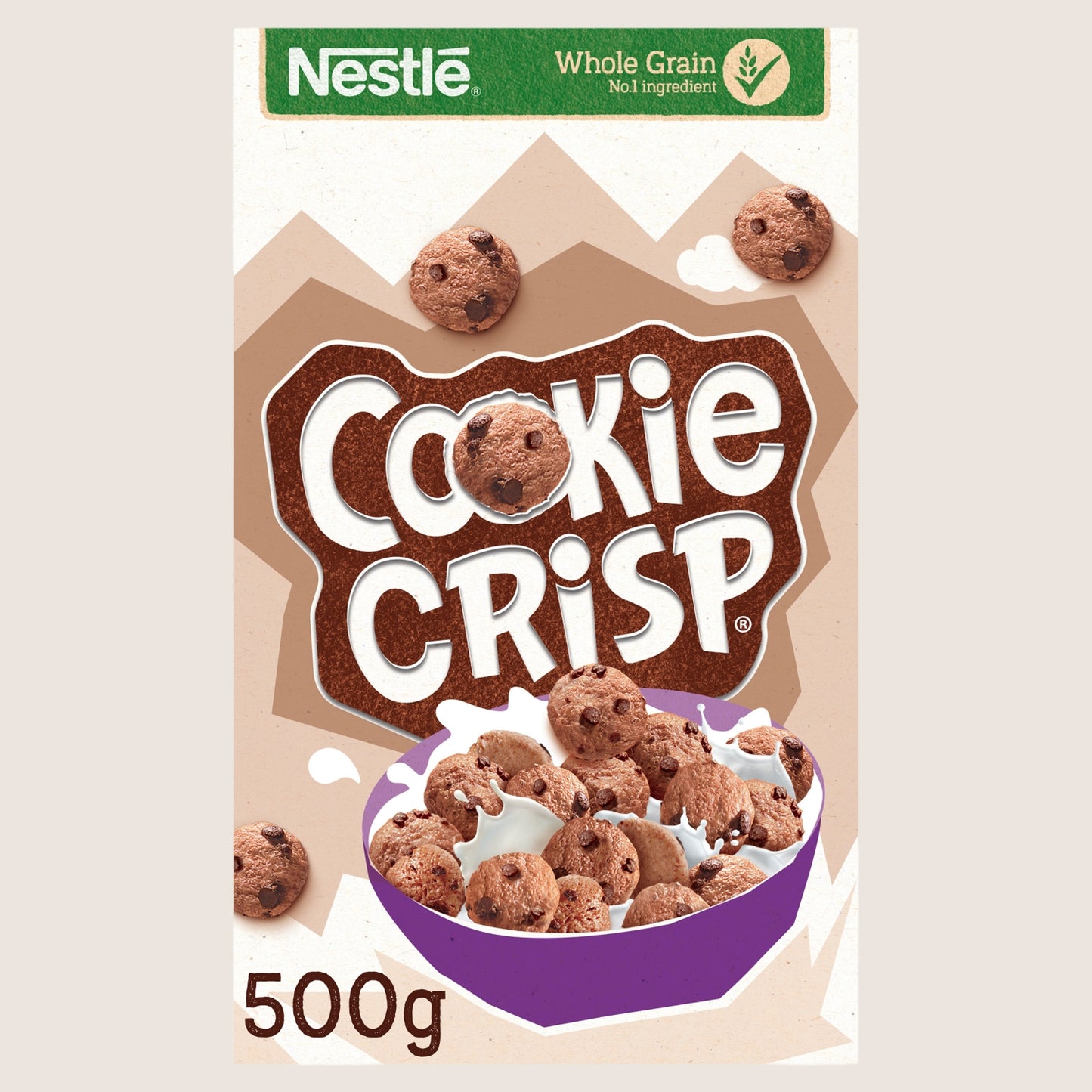 Nestlé Cookie Crisp Chocolate Breakfast Cereal Vitamin Fortified 500g