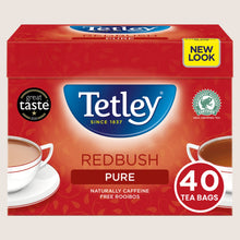 Tetley 40 Redbush Tea Bags Rainforest Alliance Certified 100g