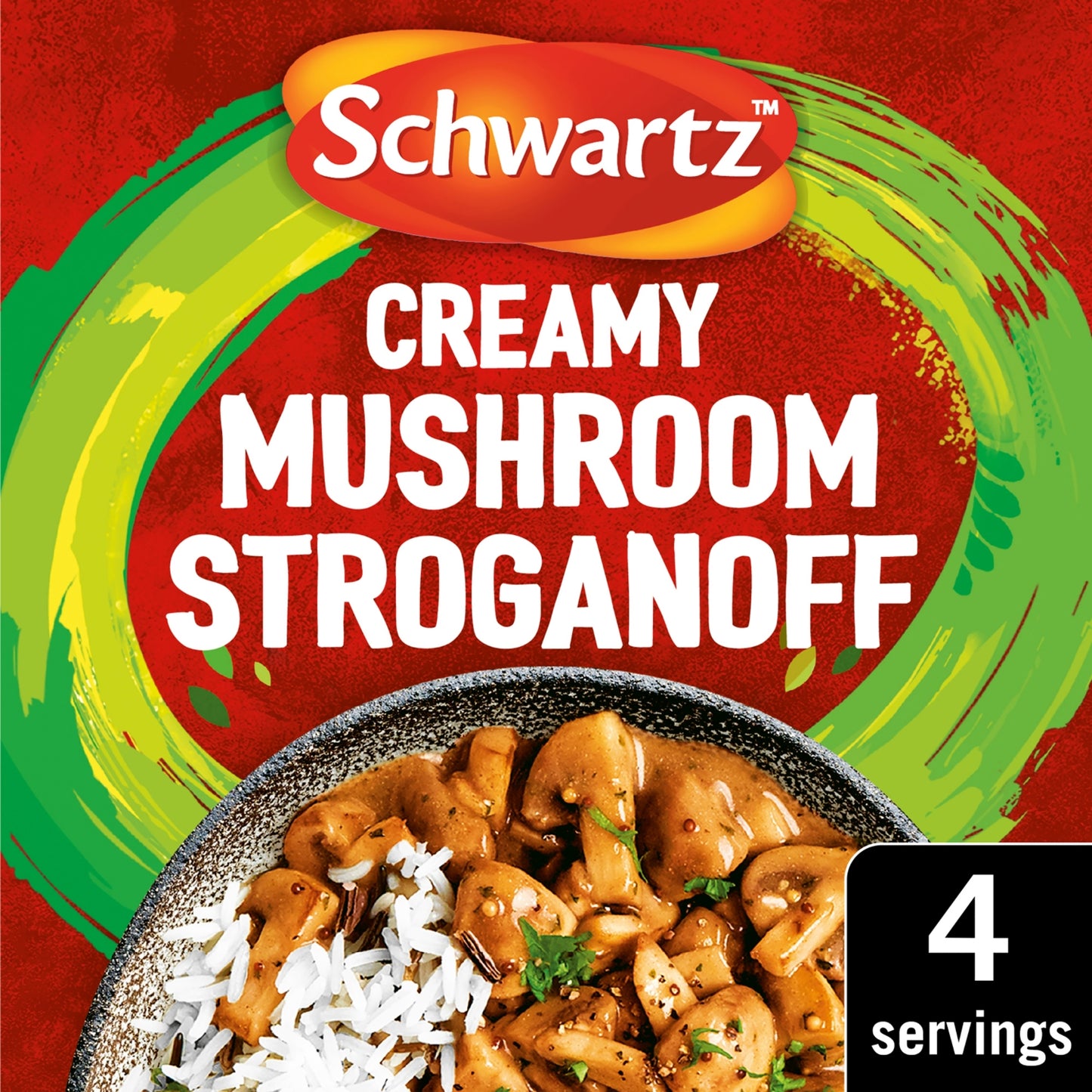 Schwartz Creamy Mushroom Stroganoff Recipe Mix No Artificial Additives 35g