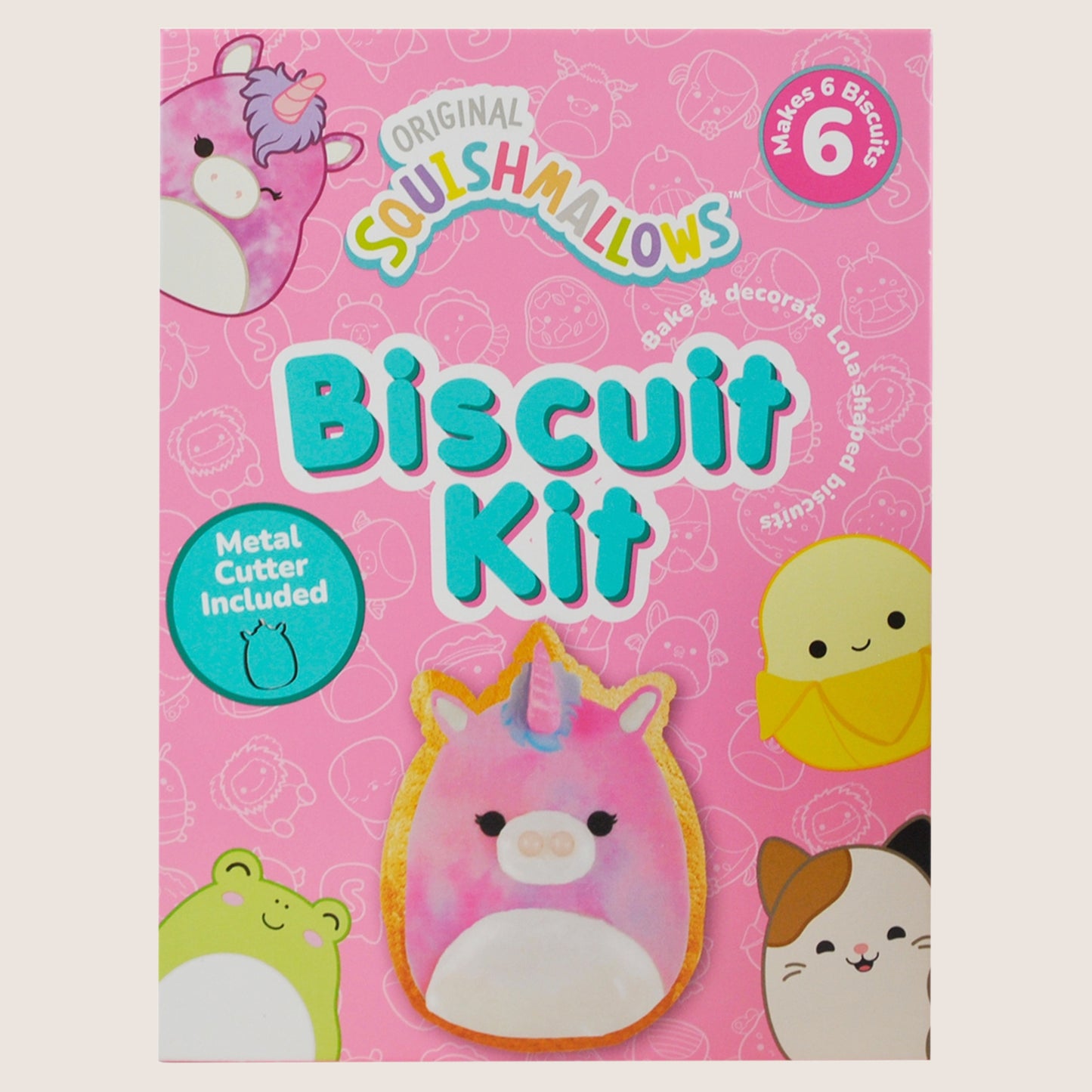 Squishmallows Original Biscuit Kit Premium Quality 154g