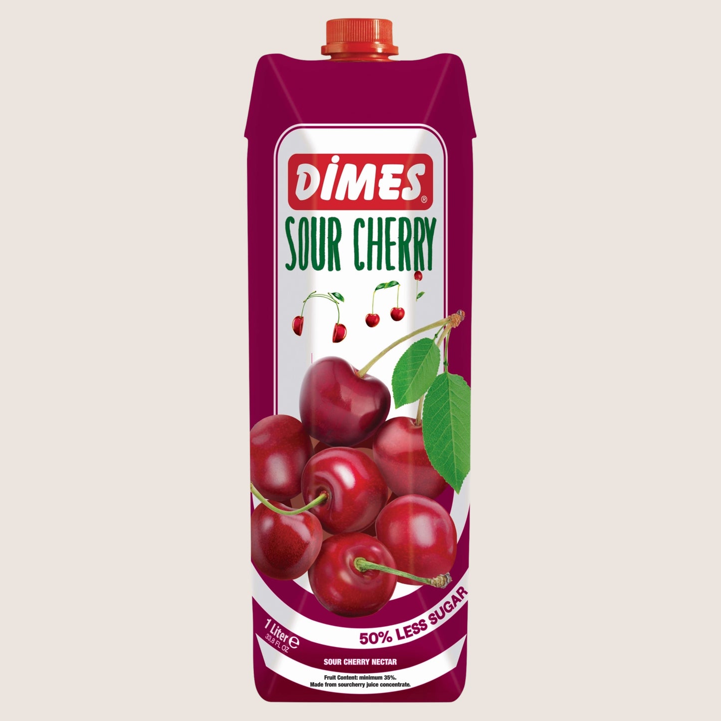 Dimes Sour Cherry Nectar Refreshing 1L