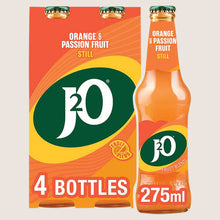 J2O Orange & Passion Fruit Refreshing 4 x 275ml