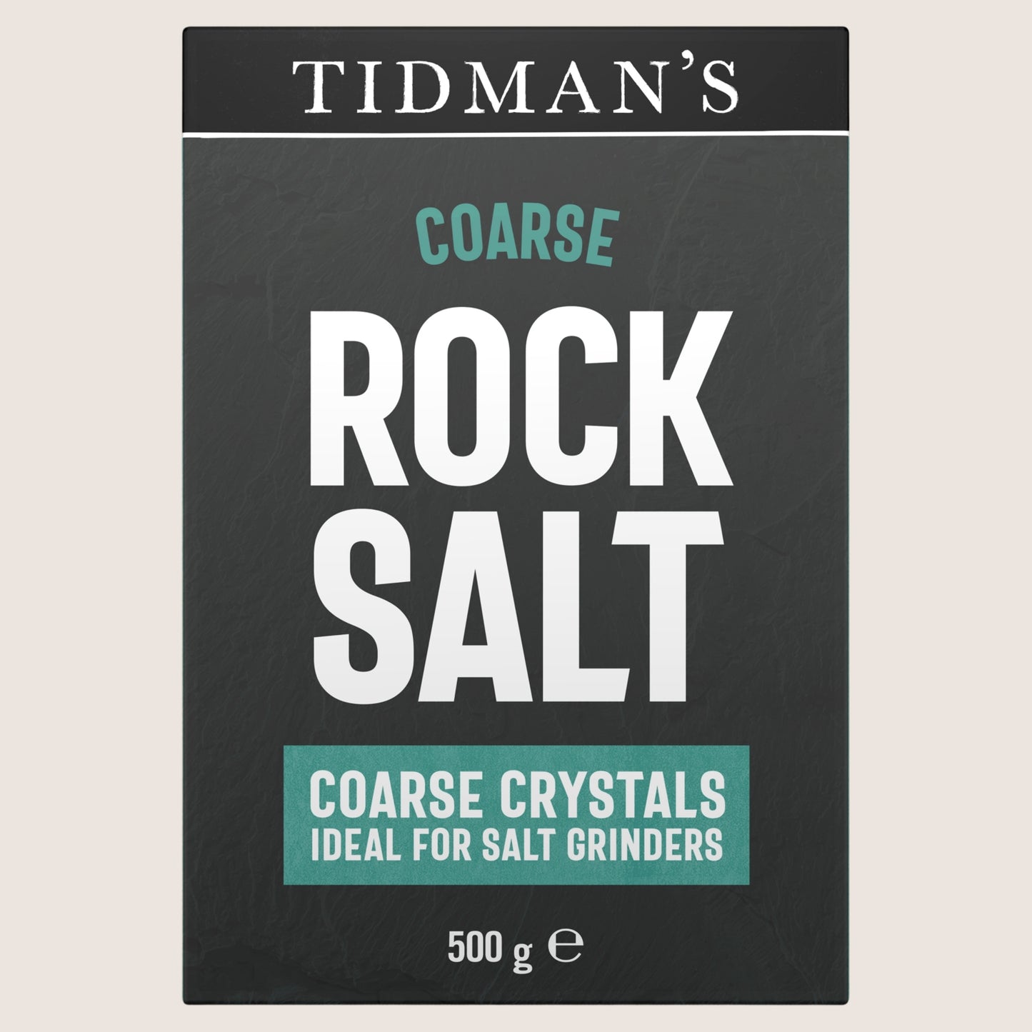 Tidmans Coarse Rock Salt No Artificial Additives