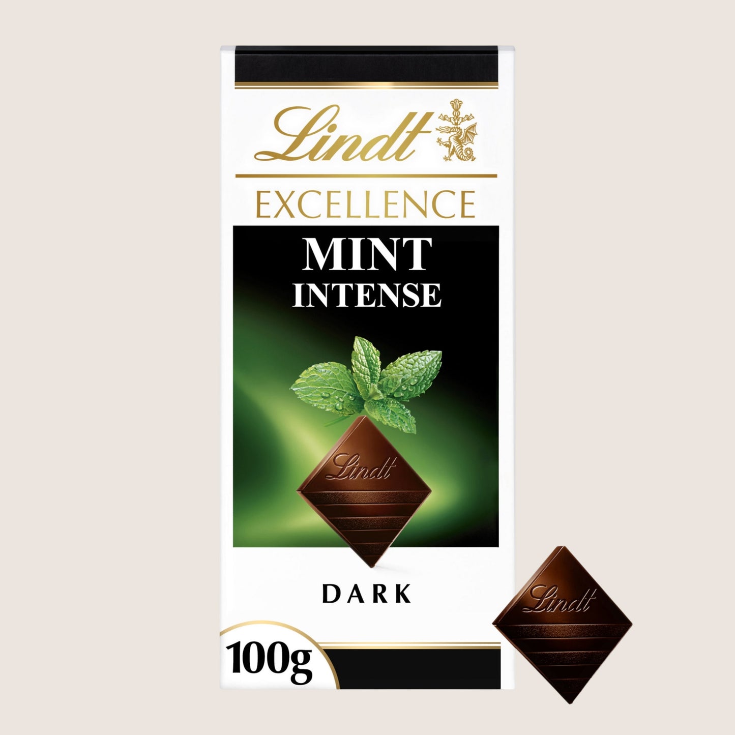 Lindt Excellence Dark Mint Chocolate Bar 100g