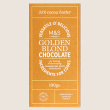 M&S Golden Blond Chocolate Real Chocolate 100 g
