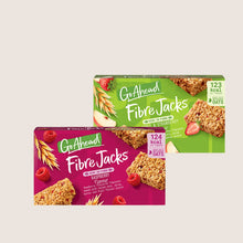 Go Ahead FibreJacks Apple and Strawberry Snack Bars Multipack Wholegrain 4 x 29.7g, 118.9g