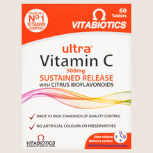 Vitabiotics Vitamin C 500mg Sustained Release with Citrus Bioflavonoids 60 Tablets