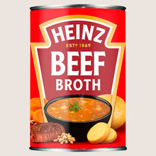 Heinz Beef Broth Tinned Soup Low Fat 400g