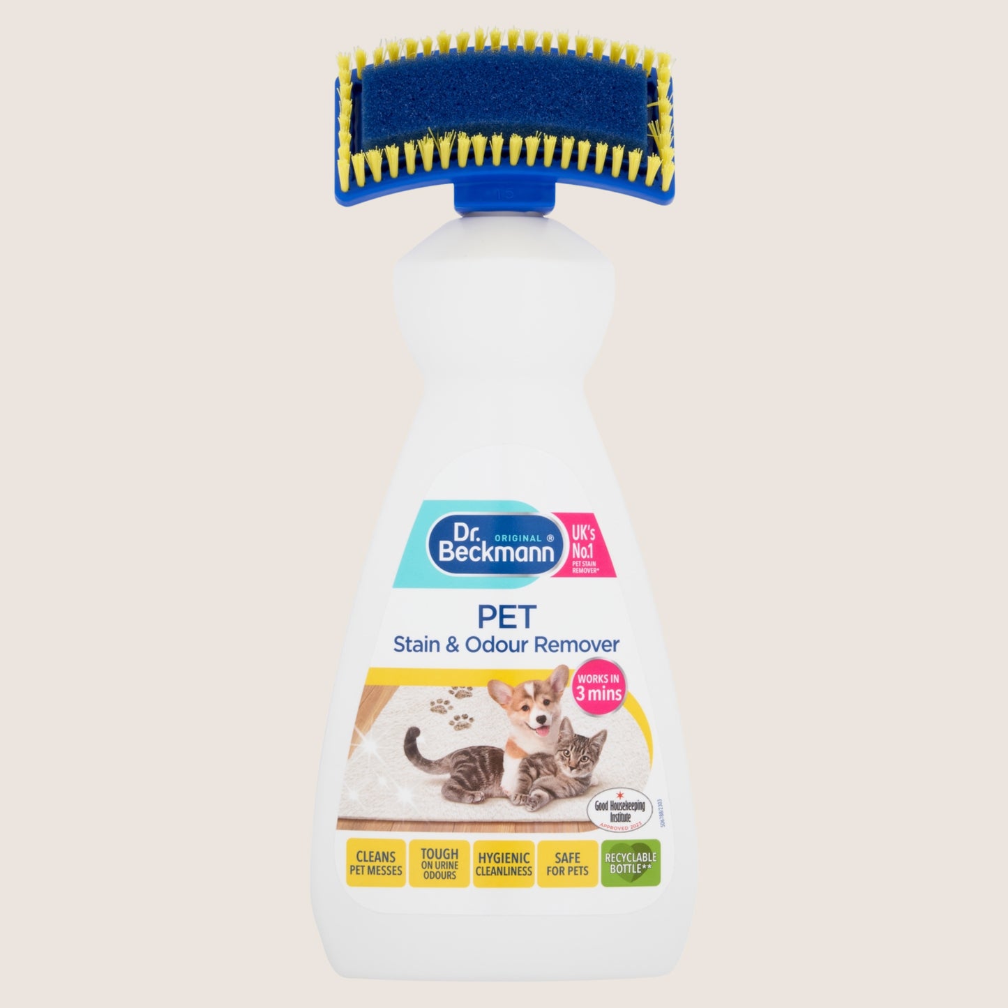 Dr Beckmann Pet Stain & Odour Remover Nutritionally Complete 650ml