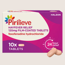Pirilieve Hayfever Relief Fexofenadine Tablets 10s