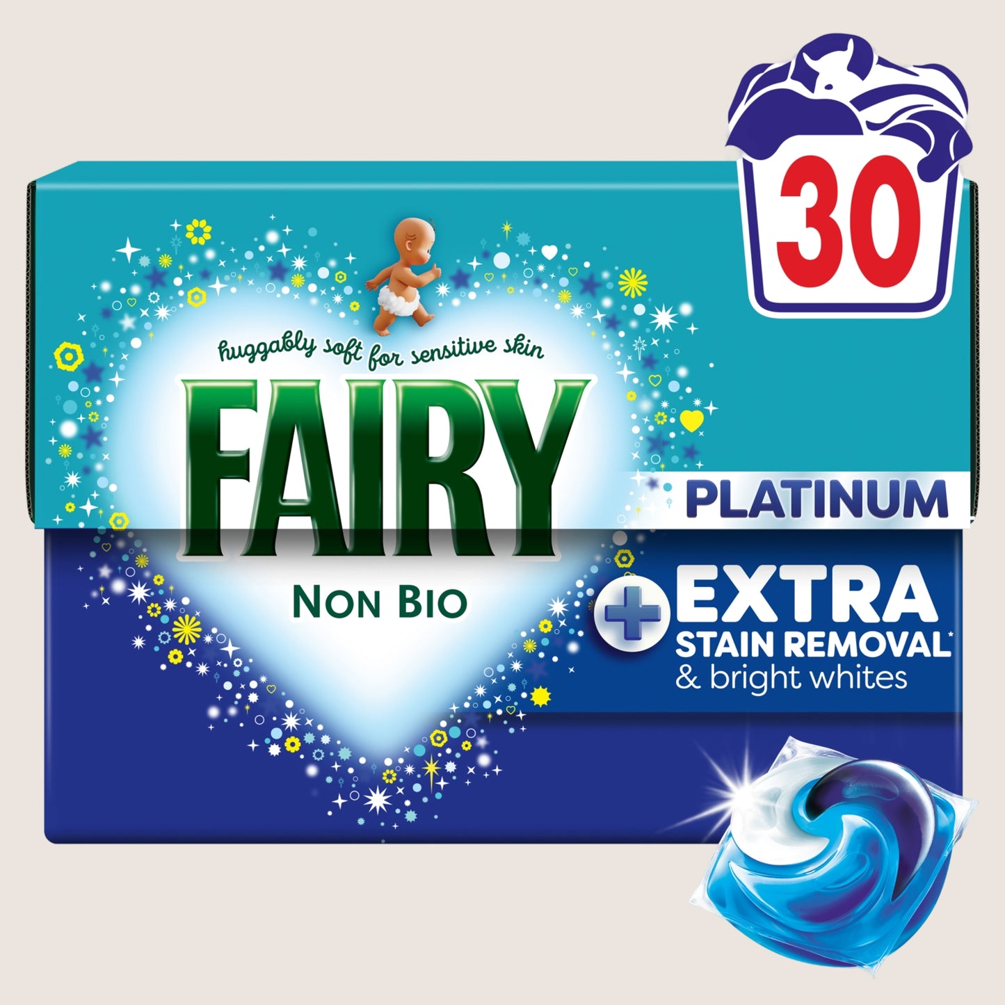 Fairy Non-Bio PODS 30 Washes