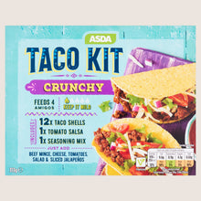 ASDA Taco Kit Crunchy No Artificial Additives 313g