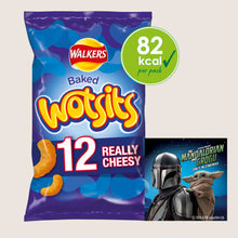 Walkers Wotsits Cheese Snacks Crisps No Artificial Additives 12x16.5g