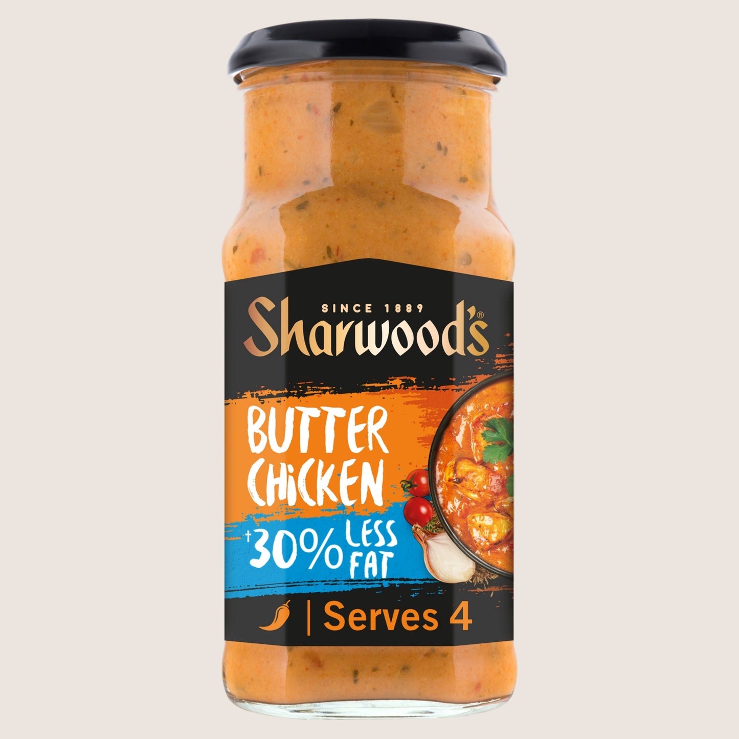Sharwood's Reduced Fat Indian Butter Chicken Curry Cooking Sauce Reduced Fat 420g