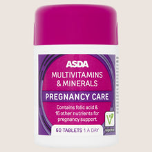 ASDA Multivitamins & Minerals Pregnancy Care Tablets 1 A Day
