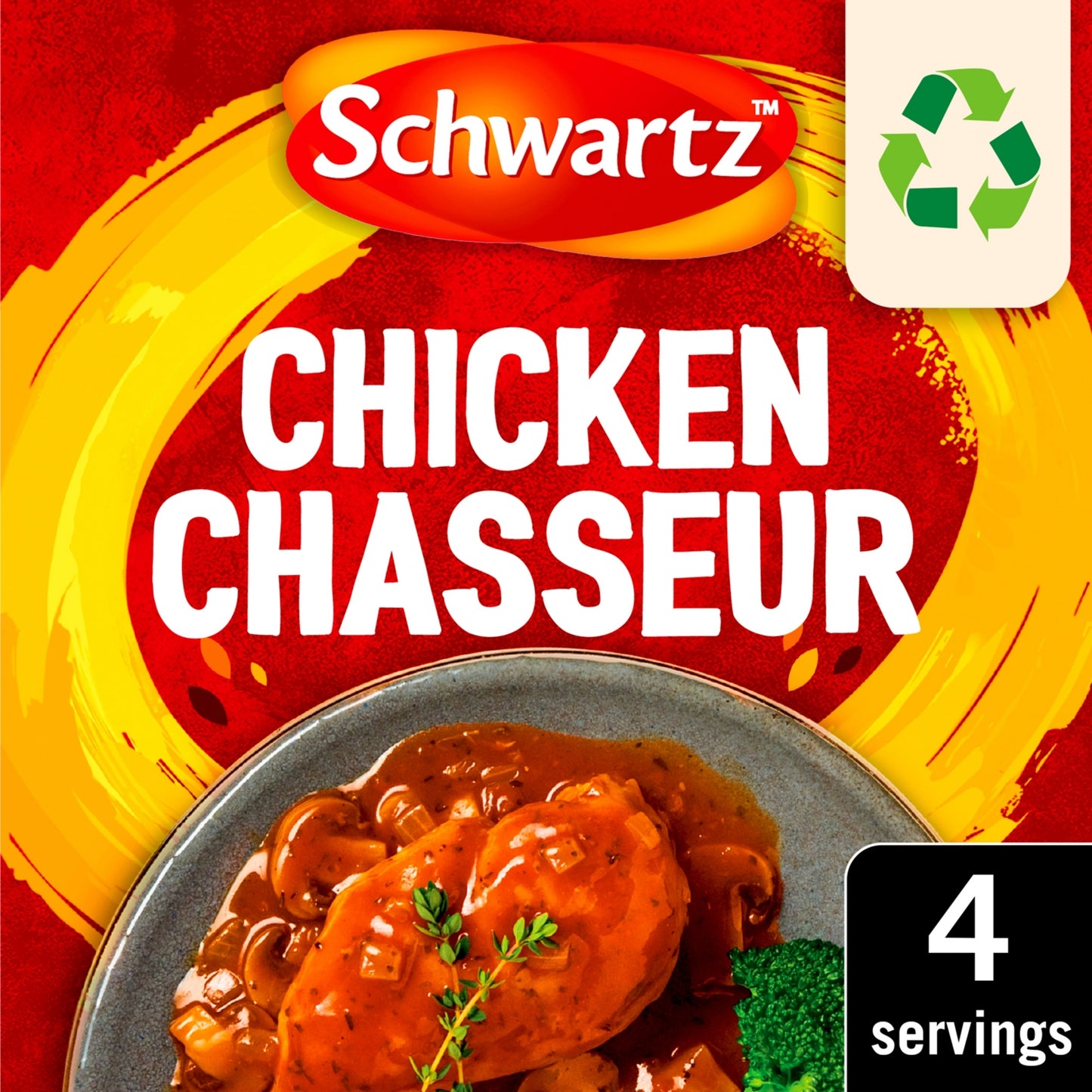 Schwartz Chicken Chasseur Recipe Mix No Artificial Additives 40g
