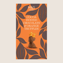 M&S Cocoa Dusted Chocolate And Orange Truffles Real Chocolate 200 g