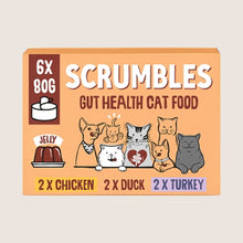 Scrumbles Meat Selection in Jelly Grain Free 6 X 80g