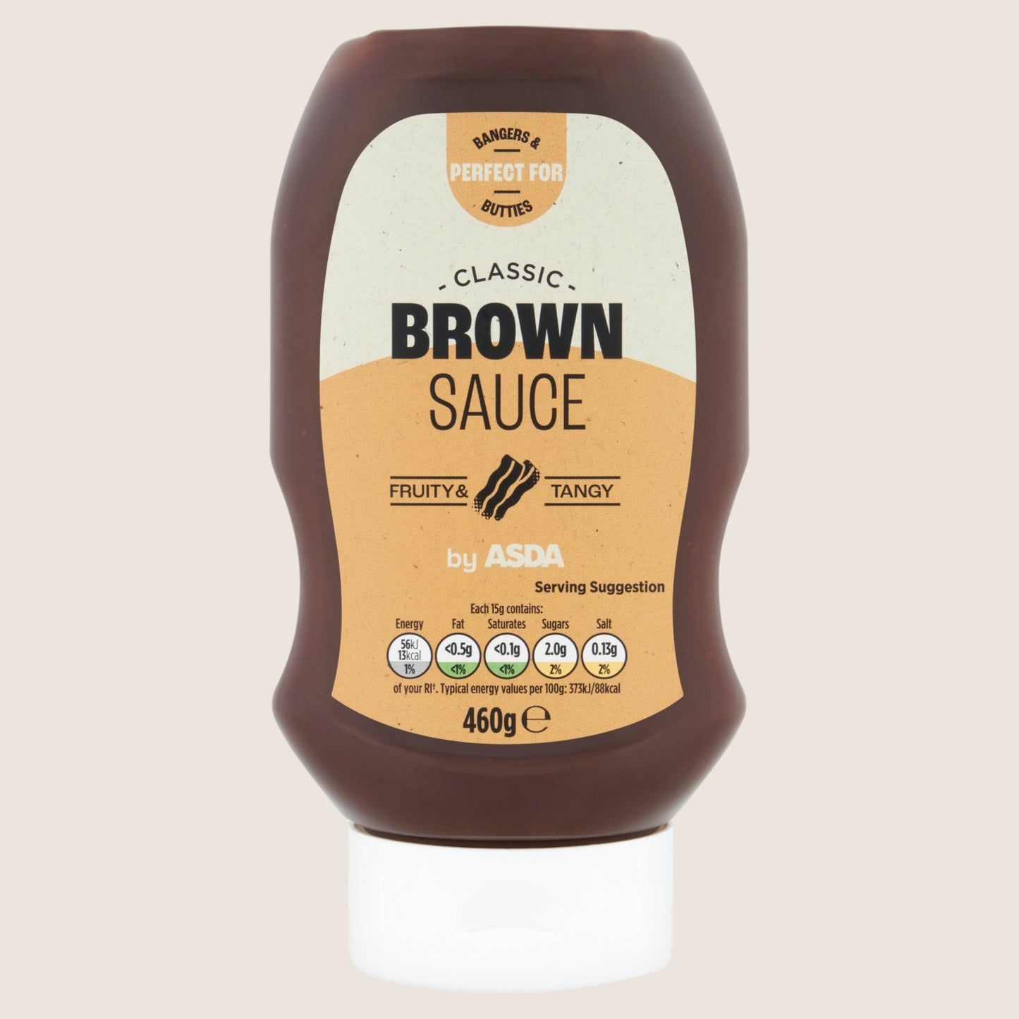 ASDA Classic Brown Sauce No Artificial Additives 460g