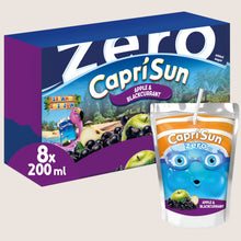 Capri Sun Zero Apple and Blackcurrant Kids' Juice Drink No Added Sugar 8 x 200ml