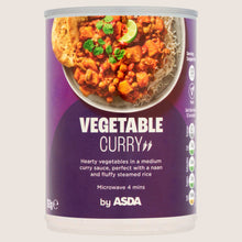 ASDA Vegetable Curry No Artificial Additives 392g